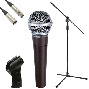 ⁦מיקרופון דינמי Shure SM58 שור⁩ – תמונה ⁦1⁩