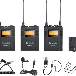 ⁦Saramonic HU9 96-Channel Digital UHF Wireless Handheld Microphone with Integrated Transmitter for UwMic9 System⁩ – תמונה ⁦1⁩