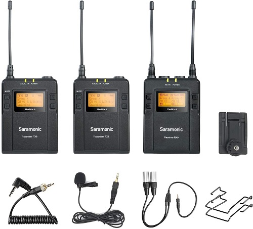 Saramonic HU9 96-Channel Digital UHF Wireless Handheld Microphone with Integrated Transmitter for UwMic9 System