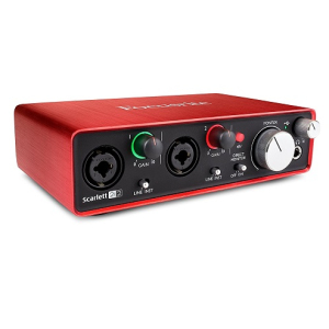 ⁦כרטיס קול חיצוני Focusrite Scarlet 2i2 G3⁩ – תמונה ⁦1⁩