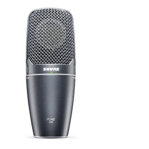 ⁦מיקרופון קונדנסר Shure PG42USB שור⁩ – תמונה ⁦1⁩