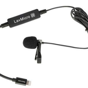 ⁦Saramonic LavMicro-Di Broadcast-Quality Lavalier Omnidirectional Microphone with Apple MFi Certified Lightning Connector for iPhone, iPad, iPod, iOS Smartphones & Tablets⁩ – תמונה ⁦1⁩