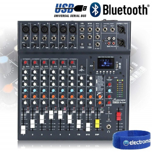⁦Studiomaster CLUB XS 10 Channel Mixer Desk USB SD Recorder Bluetooth⁩ – תמונה ⁦1⁩