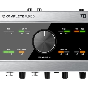 ⁦Native Instruments Komplete Audio 6 - Premium Audio Interface⁩ – תמונה ⁦6⁩