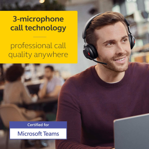 ⁦אוזניות ‏אלחוטיות JABRA Evolve2 65⁩ – תמונה ⁦2⁩