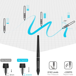 ⁦HUION Kamvas 22 Plus⁩ – תמונה ⁦4⁩