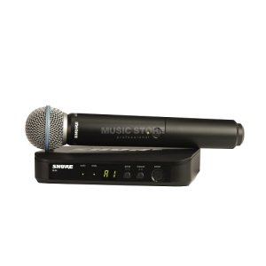 ⁦מיקרופון אלחוטי Shure BLX24/B58 שור⁩ – תמונה ⁦1⁩