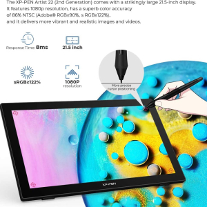 ⁦XP-PEN Artist 22 (2nd Generation)⁩ – תמונה ⁦3⁩