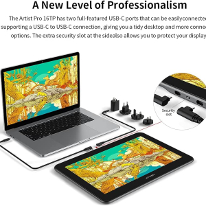 ⁦XP-PEN Artist Pro 16TP 4K⁩ – תמונה ⁦8⁩