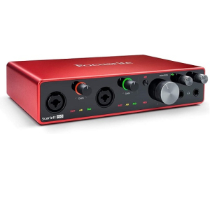 כרטיס קול Focusrite Scarlett 4i4 G3 – תמונה 1