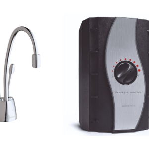 ⁦InSinkErator HC1100 CHROME CURVED + מים חמים⁩ – תמונה ⁦1⁩