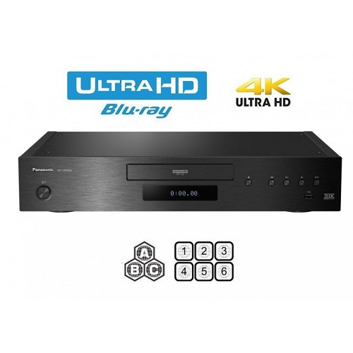 Panasonic DP-UB9000EB1 4K UHD Player, DVD & Blu-ray Multiregion