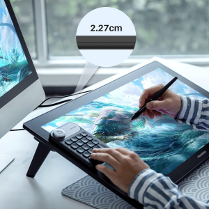 ⁦HUION Kamvas Pro 24 Graphics Drawing Tablet Monitor, 4K⁩ – תמונה ⁦3⁩