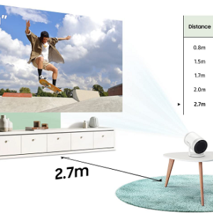 ⁦מקרן Samsung The Freestyle 2nd Gen⁩ – תמונה ⁦2⁩