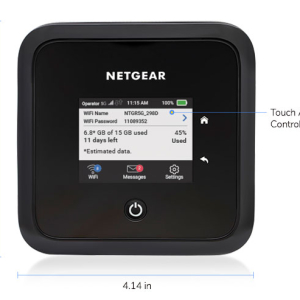 ⁦NETGEAR Nighthawk M6 Pro 5G Router | Mobile WiFi 6E Router Up to 4Gbps⁩ – תמונה ⁦3⁩