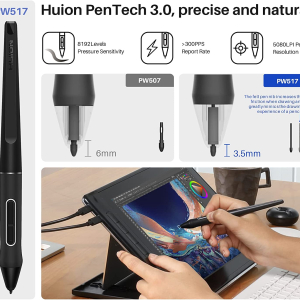 ⁦HUION Kamvas Pro 13 (2.5K)⁩ – תמונה ⁦4⁩