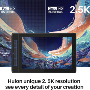 ⁦HUION Kamvas Pro 13 (2.5K)⁩ – תמונה ⁦3⁩