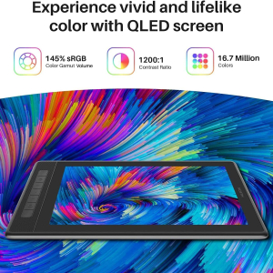 ⁦HUION Kamvas Pro 13 (2.5K)⁩ – תמונה ⁦2⁩