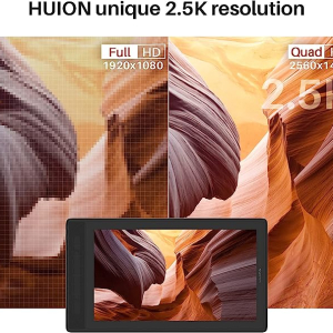 ⁦HUION Kamvas Pro 16 (2.5K)  2022⁩ – תמונה ⁦5⁩