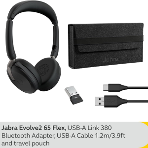 ⁦Jabra Evolve2 65 Flex⁩ – תמונה ⁦2⁩
