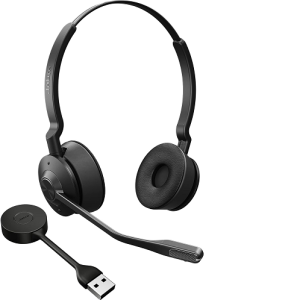 ⁦Jabra Engage 55 Stereo Wireless Headset with Link 400⁩ – תמונה ⁦1⁩