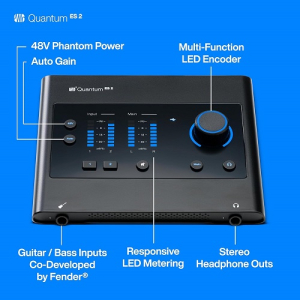 ⁦PreSonus Quantum ES 2⁩ – תמונה ⁦5⁩