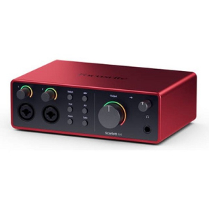 ⁦Focusrite Scarlett 4i4 4th Gen⁩ – תמונה ⁦3⁩