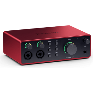 ⁦Focusrite Scarlett 4i4 4th Gen⁩ – תמונה ⁦6⁩