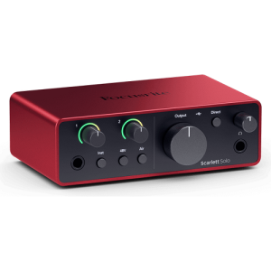 ⁦Focusrite Scarlett Solo 4th Gen⁩ – תמונה ⁦7⁩