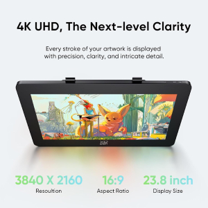 ⁦XPPen Artist Pro 24 (Gen 2) Drawing Tablet with 4K⁩ – תמונה ⁦7⁩