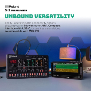 ⁦Roland AIRA Compact S-1 Tweak Synth⁩ – תמונה ⁦3⁩