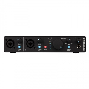 Arturia MiniFuse 2 USB Audio Interface, Black