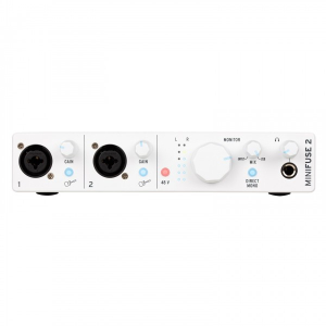 Arturia MiniFuse 2 USB Audio Interface, White