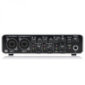 Behringer U-PHORIA UMC204HD USB Audio Interface