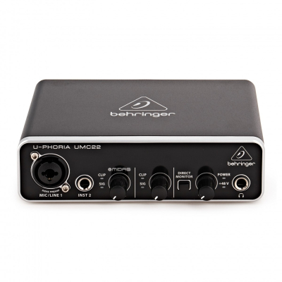 Behringer U-Phoria UMC22 USB Audio Interface