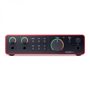 Focusrite Scarlett 2i2 4th Gen Audio Interface