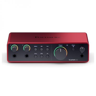 Focusrite Scarlett 2i2 4th Gen Audio Interface
