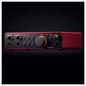 Focusrite Scarlett 2i2 4th Gen Audio Interface