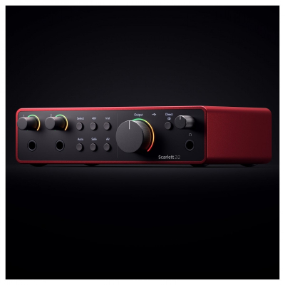 Focusrite Scarlett 2i2 4th Gen Audio Interface