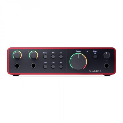 Focusrite Scarlett 2i2 Studio 4th Gen Recording Pack