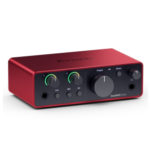 Focusrite Scarlett Solo 4th Gen Audio Interface