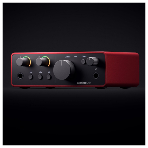 Focusrite Scarlett Solo 4th Gen Audio Interface