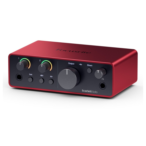 Focusrite Scarlett Solo 4th Gen Audio Interface
