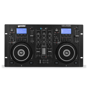 Gemini CDM-4000BT Dual CD Mixer Combo with Bluetooth