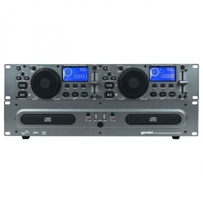 Gemini CDX-2250i Rackmount Dual CD Player With USB