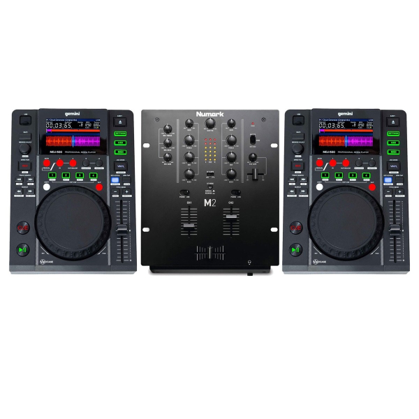 Gemini MDJ-500 and Numark M2 Bundle