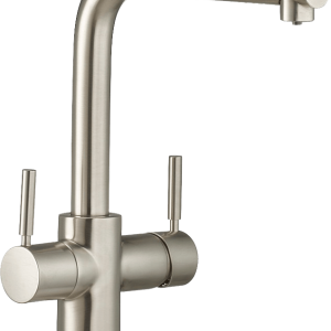 InSinkErator 3-in-1 Boiling Water Tap with NeoTank – Angular Brushed