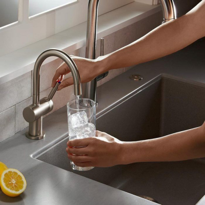 InSinkErator HC3300 Boiling Water Tap with NeoTank – Curved Chrome