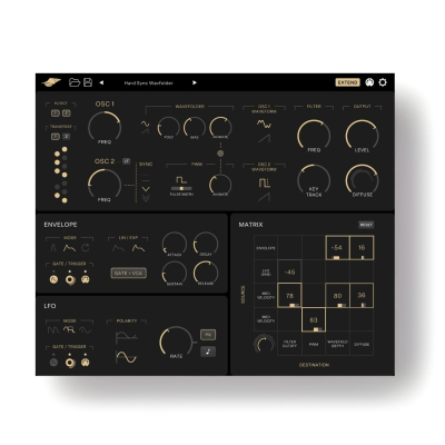 Instruo Seashell Hybrid Desktop Synthesizer