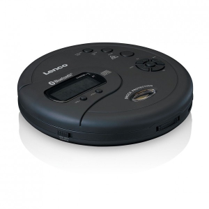 Lenco CD-300BK Portable CD Player with Bluetooth